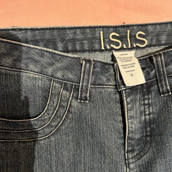 ISIS ladies bootcut stretch jean, size 4 - Picture 3 of 4